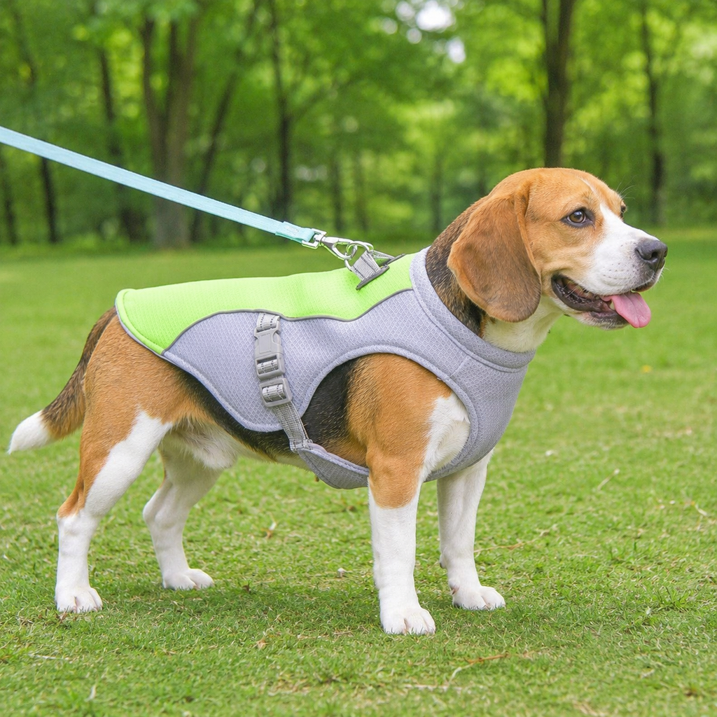 Leichte atmungsaktive Kühlweste für Hunde -perfekt für die heißen Tage